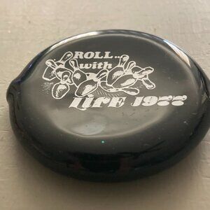 1977 black coin holder - rubber